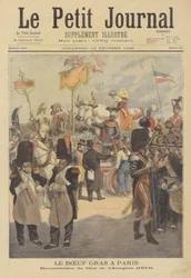 Procession of the Fatted Ox in Paris